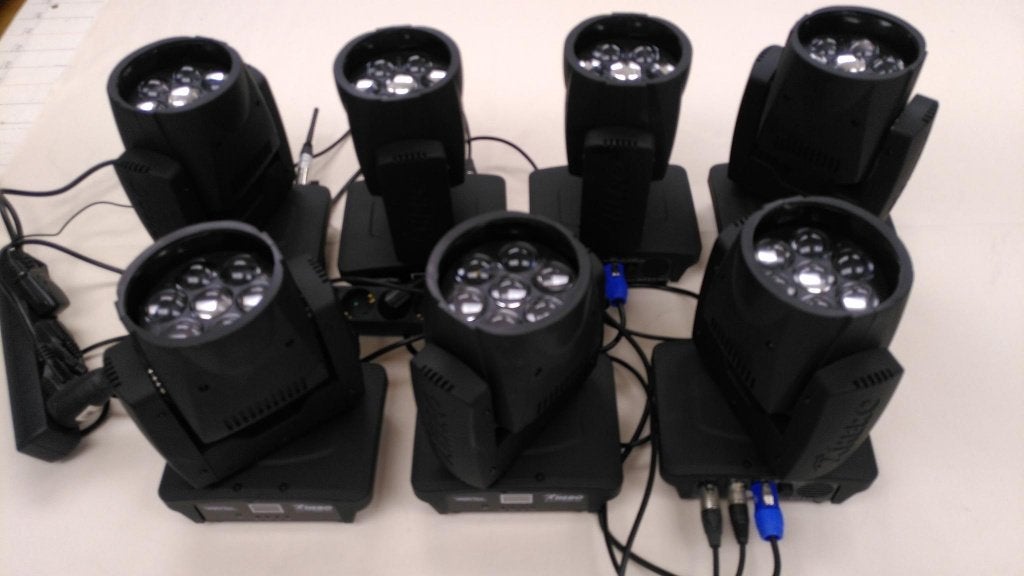 moving heads, Muziek en Instrumenten, Ophalen of Verzenden, Nieuw, Licht, Geluidgestuurd