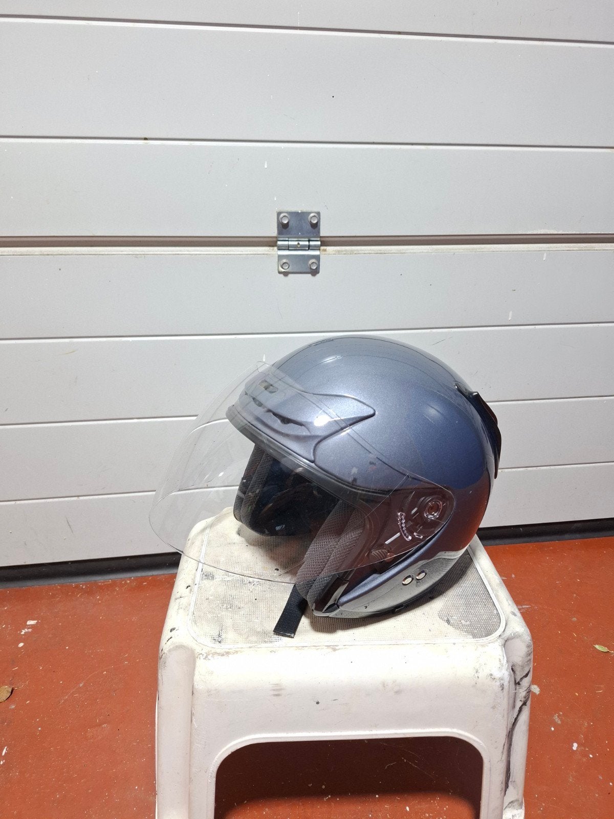 Jethelm maat M Nieuw., Motoren, Ophalen, Tweedehands, Jethelm, Overige merken