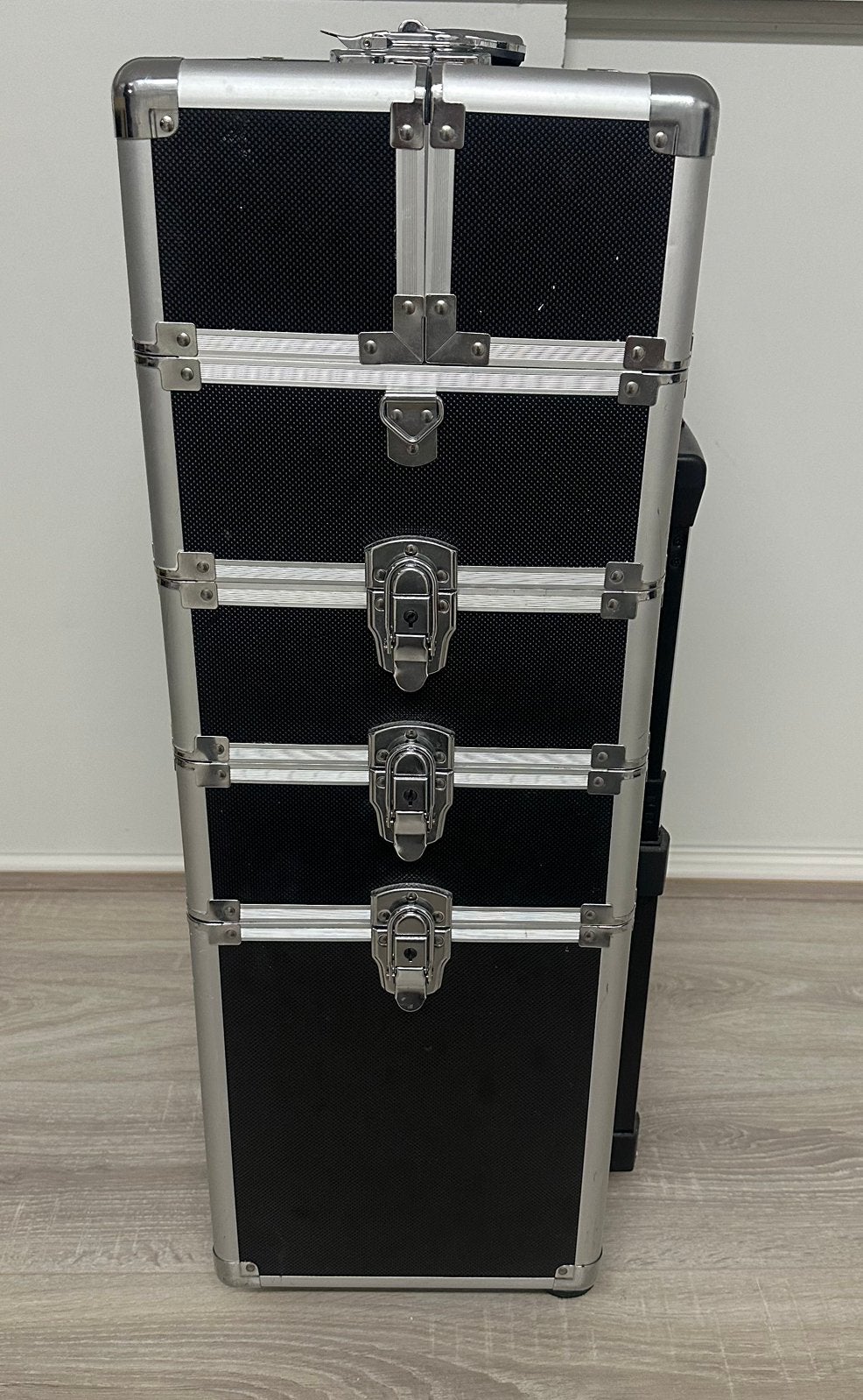 Visagie koffer zwart - 26x35x70, Ophalen, Zwart, Zo goed als nieuw, Met slot
