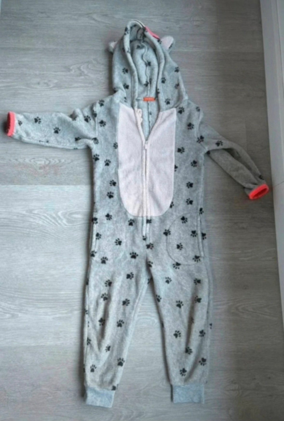 Poezen onesie, Kinderen en Baby's, Ophalen of Verzenden, Zo goed als nieuw, Meisje, Overige typen