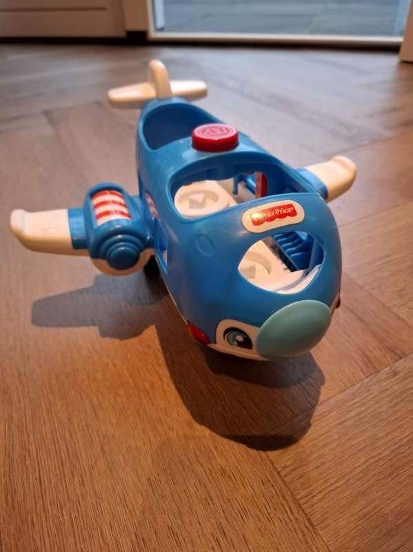 Fisher-Price Little People Vliegtuig, Kinderen en Baby's, Speelgoed | Fisher-Price, Ophalen of Verzenden, Zo goed als nieuw, Auto of Voertuig