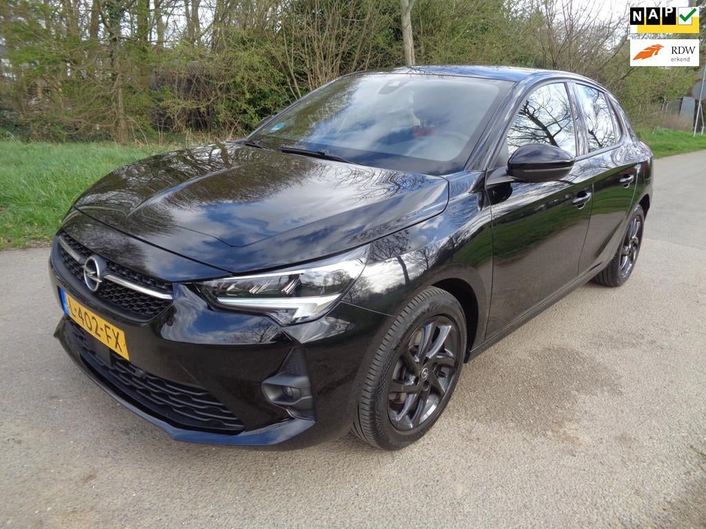 Opel Corsa 1.2 GS Line Black Edition! Apple carplay! NAP!, Auto's, Opel, Bedrijf, Te koop, Corsa, ABS, Adaptive Cruise Control