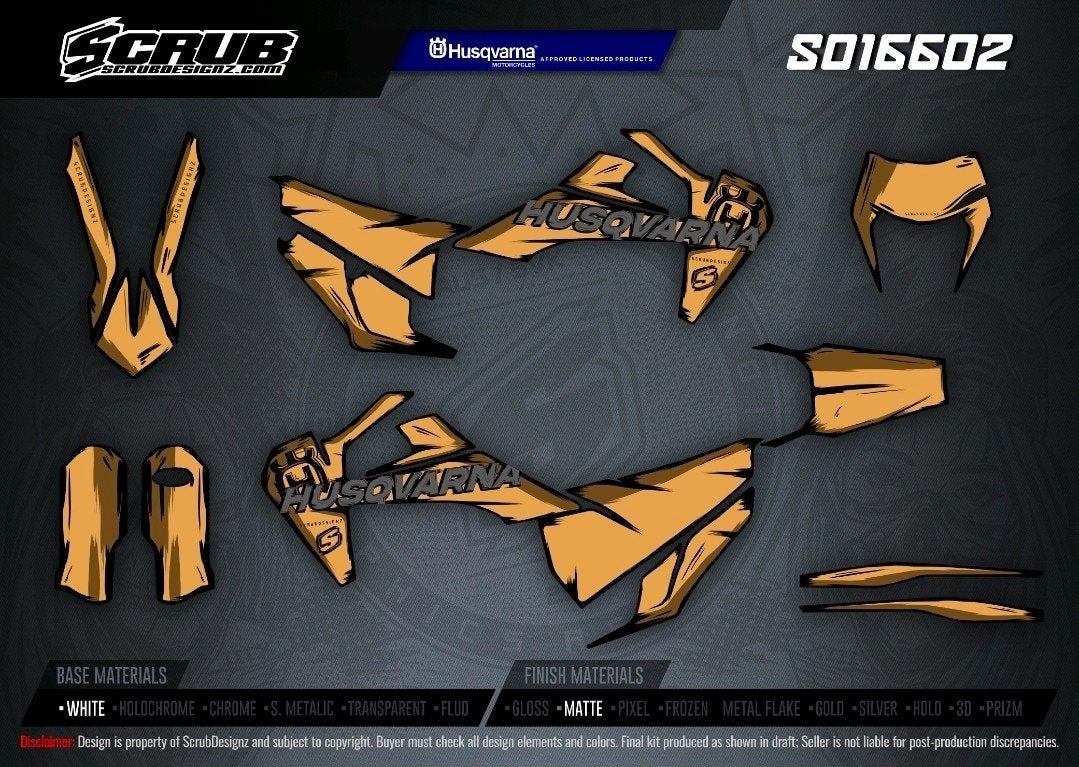 Husqvarna TE 300 kappenset, Ophalen of Verzenden
