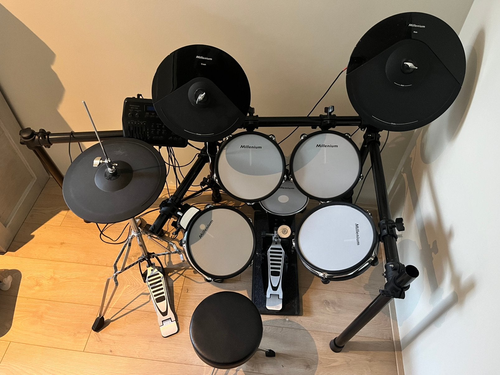 Thomann Millenium drumstel te koop, Ophalen, Zo goed als nieuw, Overige merken, Elektronisch