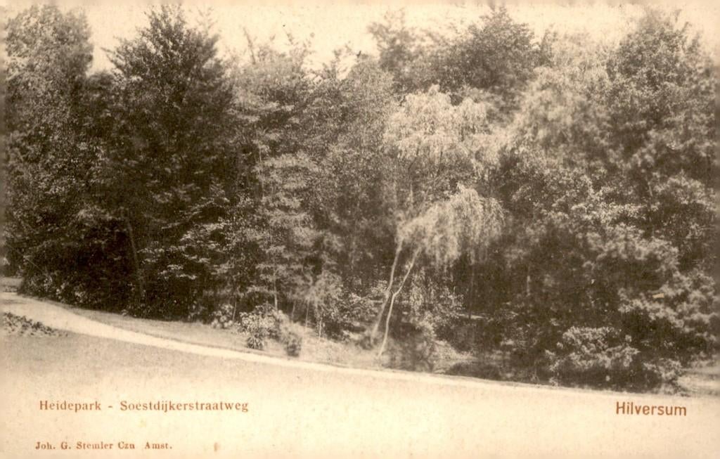 Hilversum Heidepark- Soestdijkerstraatweg # 453, Verzenden, Voor 1920, Ongelopen, Noord-Holland