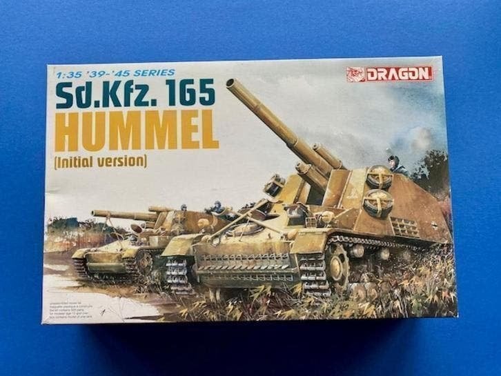 Dragon	6150	Sd.Kfz. 165 HUMMEL (initial version)	1/35	Sealed, Verzenden, Nieuw, Groter dan 1:35