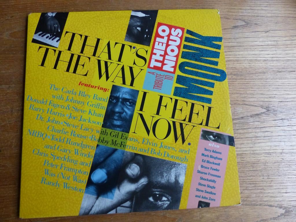 That's The Way I Feel Now - A Tribute To Thelonious Monk, Inclusief binnenhoes, Ophalen of Verzenden, Gebruikt, 12 inch