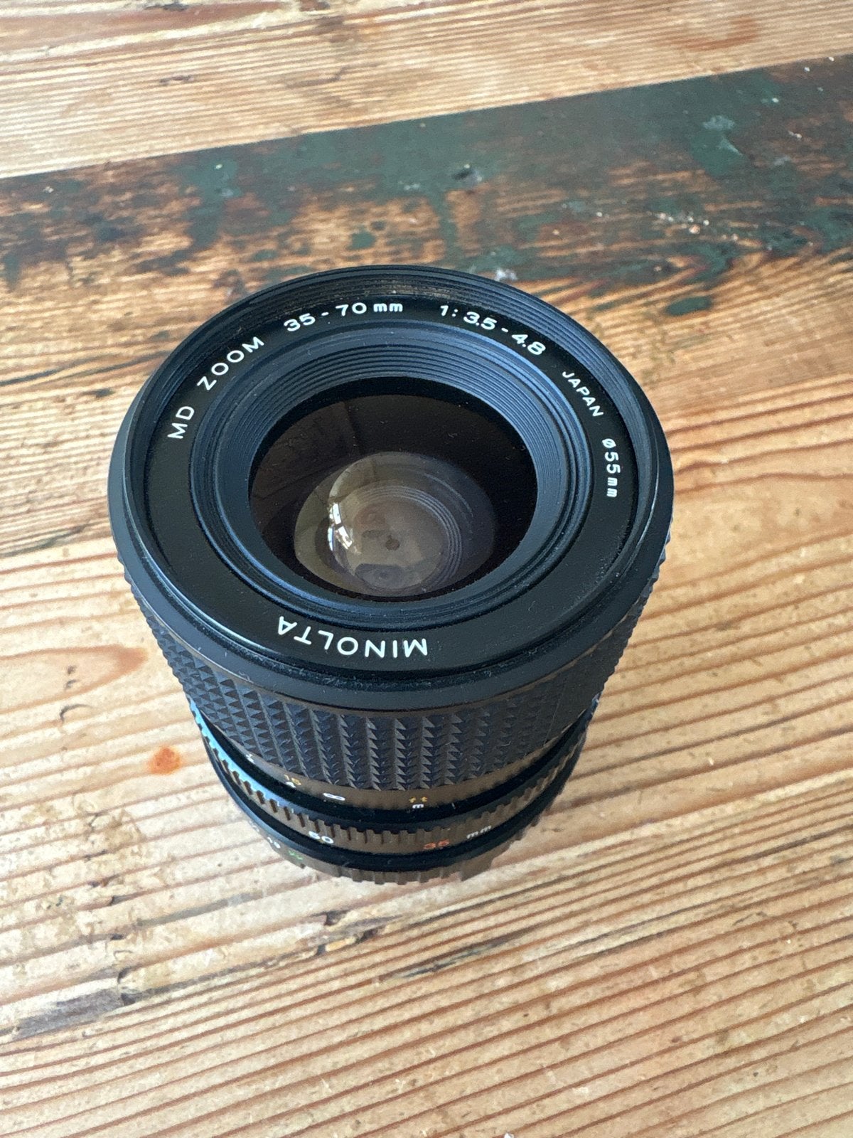 Minolta MD Zoom 35-70mm 1:3.5-4.8 lens, Minolta, Japan, 35 mm, Ophalen of Verzenden, Standaardlens