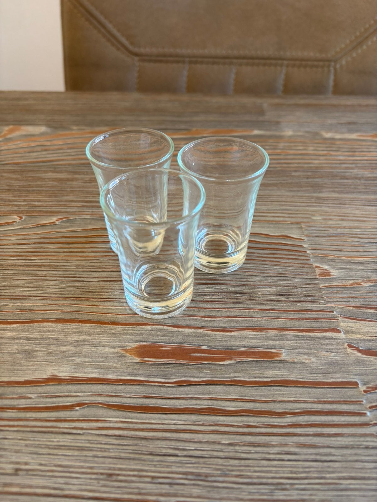 3 shot glaasjes, Verzamelen, Ophalen of Verzenden, Zo goed als nieuw, Borrel- of Shotglas