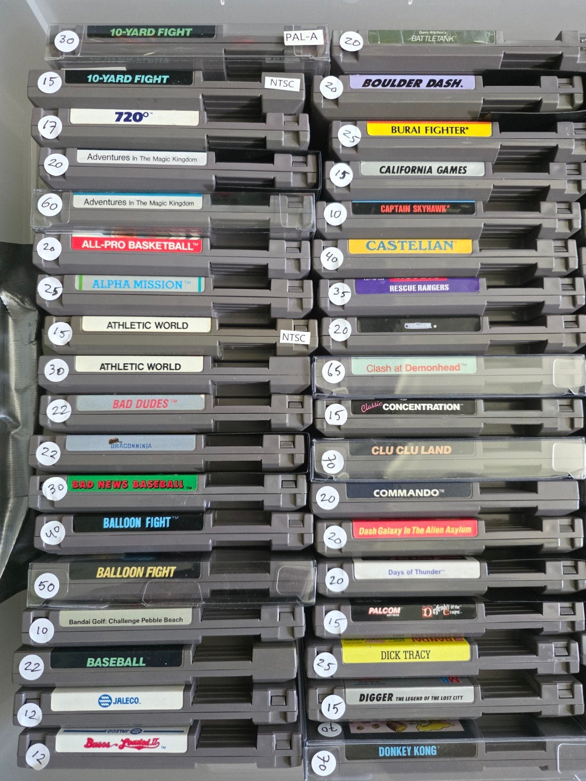 NES Games - licensed, Unlicensed, Asian, Multi, etc, 1 speler, Ophalen of Verzenden, Gebruikt, Vanaf 3 jaar