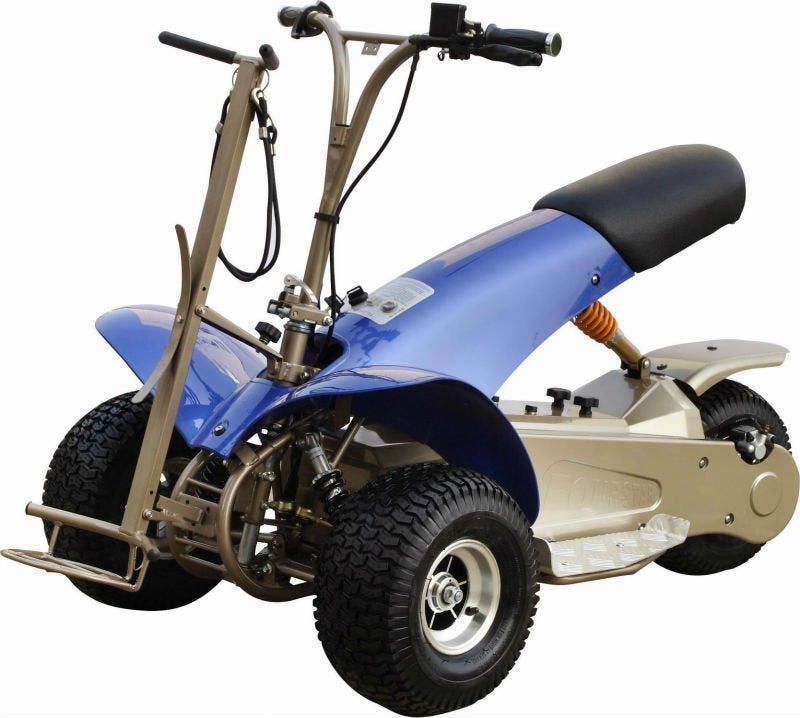 Golfkar Fourstar Blauw Krachtige 1000W Elektrische 36V, Nieuw, Minder dan 100 cm, Hout, Ophalen