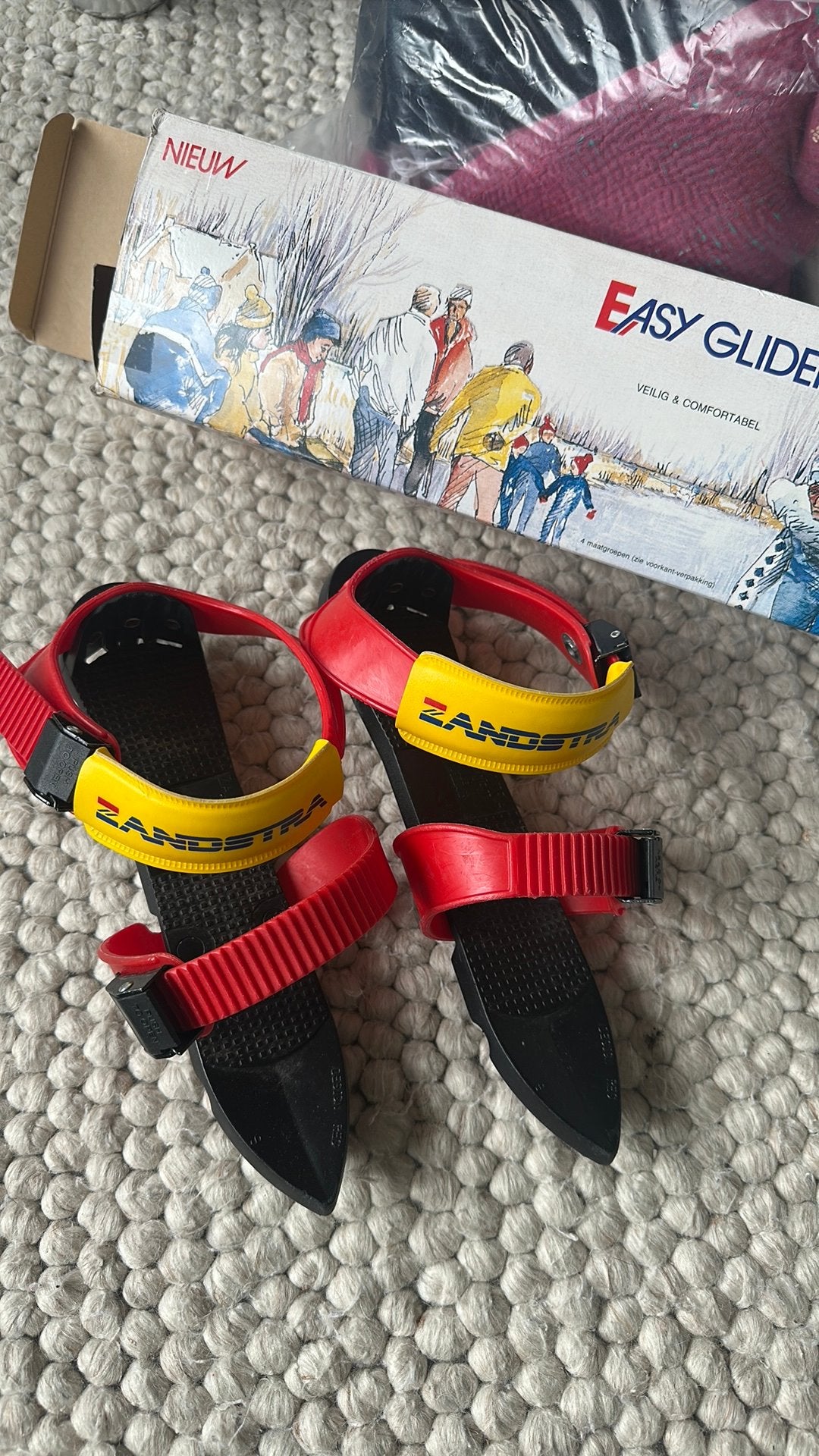 Zandtra easyglider schaatsen 26-31 maat, Ophalen of Verzenden, Zo goed als nieuw, Overige typen, Zandstra