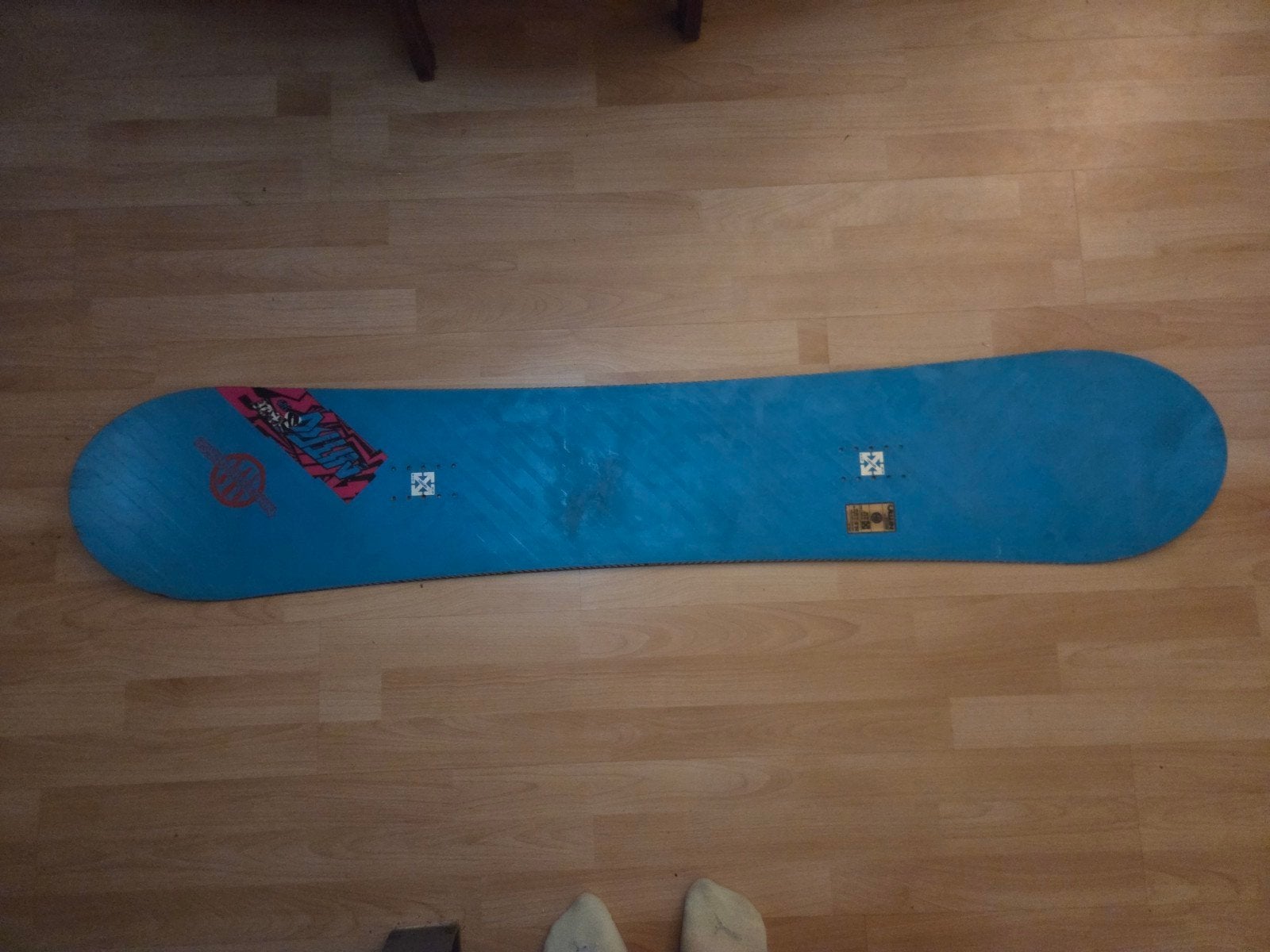 NITRO haze - flexibel snowboard 149cm - gebruikt, zie fotos., Sport en Fitness, Snowboarden, Ophalen, Gebruikt, Board