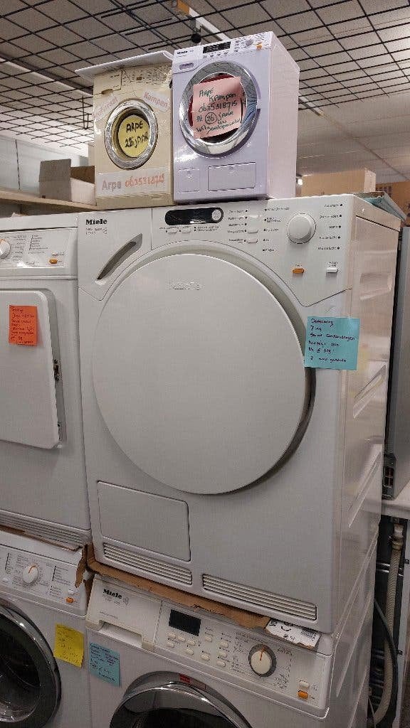 Miele condensdroger 329 Arpe Kampen BIJNA NIET GEBRUIKT 7kg, Witgoed en Apparatuur, Ophalen, Minder dan 85 cm, 8 tot 10 kg, Zo goed als nieuw