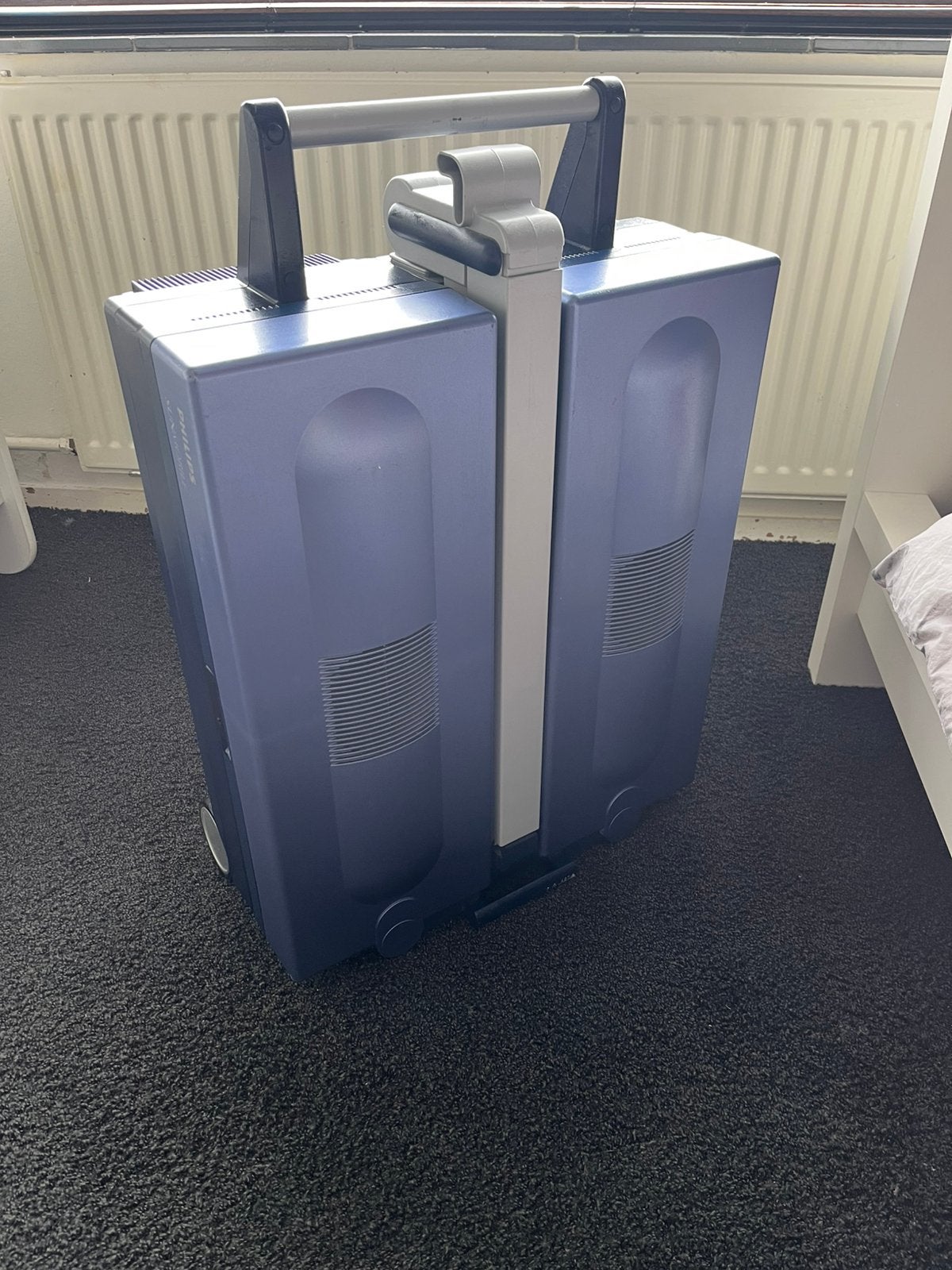 Zonnebank Philips original home solaria, Witgoed en Apparatuur, Zonnebanken en Gezichtsbruiners, Ophalen, Zo goed als nieuw, Zonnebank enkelzijdig