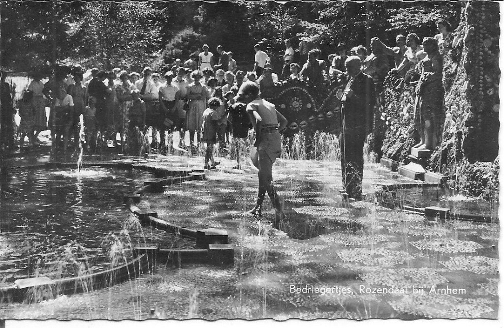 Oude Ansichtkaart Bedriegertjes, Rozendaal bij Arnhem, Ophalen of Verzenden, 1940 tot 1960, Gelopen, Gelderland