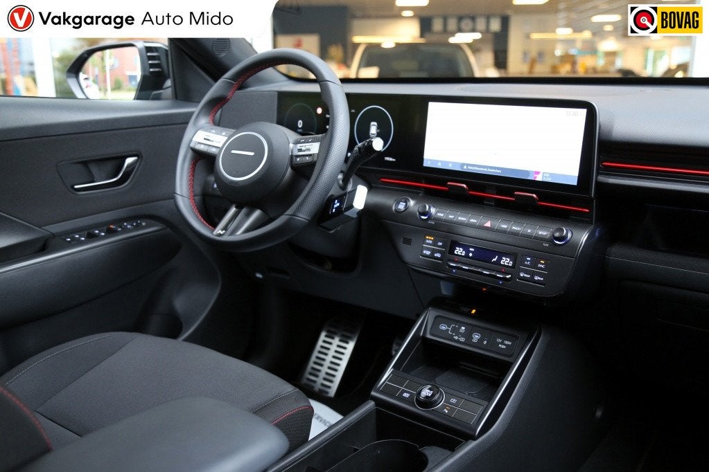 Hyundai KONA 1.6 GDI HEV Hybride Automaat N-LINE | 1e eigena, Auto's, Hyundai, Automaat, 12 maanden, 0 cilinders, Gebruikt
