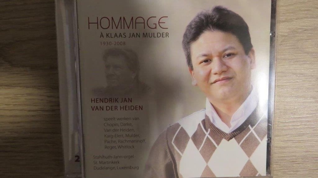 Cd orgel: Hendrik Jan van der Heiden, Hommage K.J. Mulder, Ophalen of Verzenden, Zo goed als nieuw, Gospel