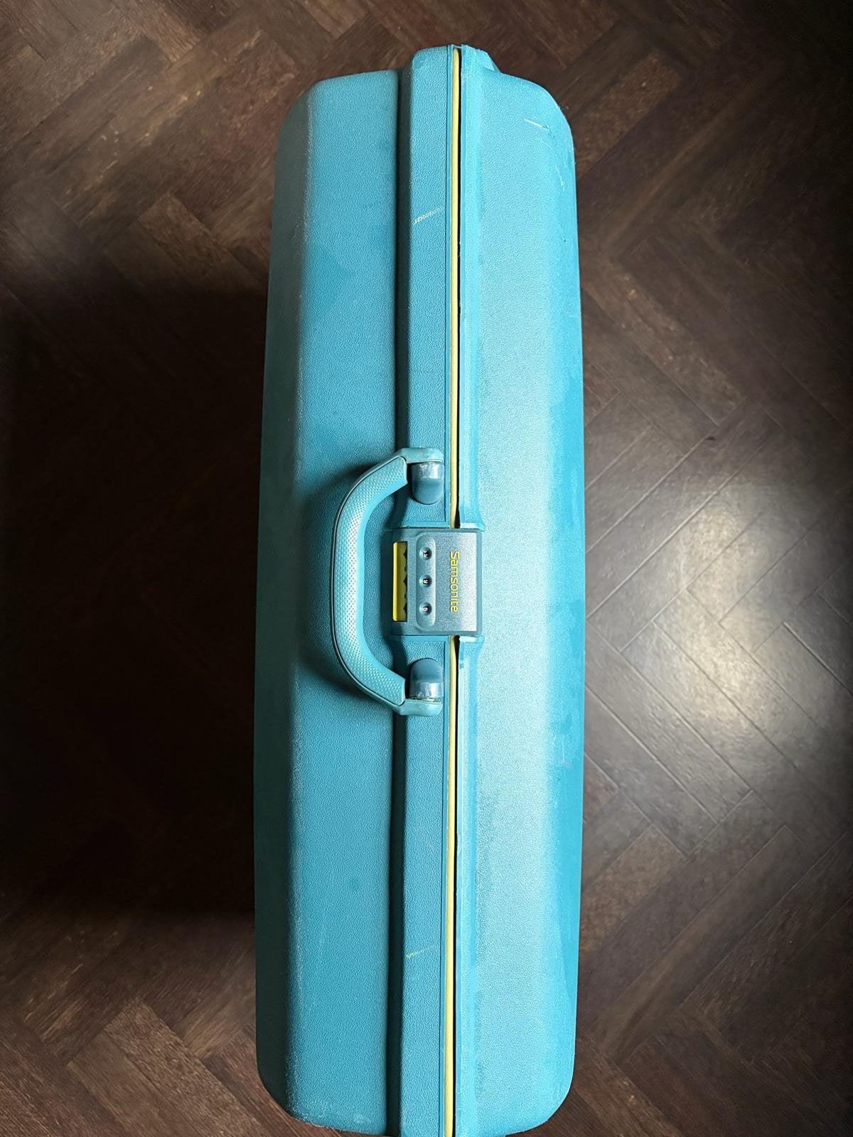 Samsonite hardcase koffer + beautycase, Ophalen, Gebruikt, Hard kunststof