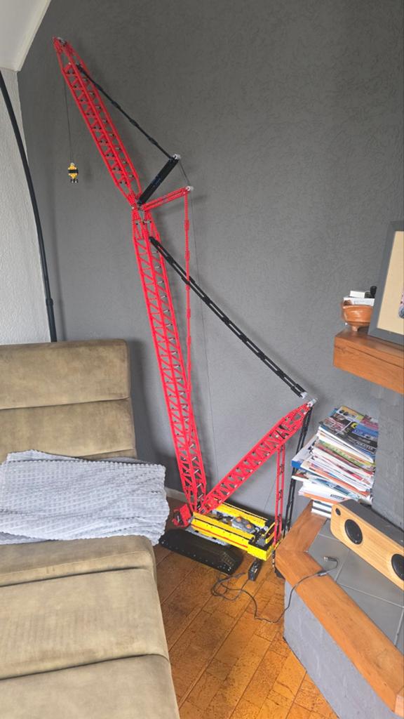 Grote Lego Technic Kraan - Indrukwekkend Model, Ophalen, Gebruikt, Lego, Complete set
