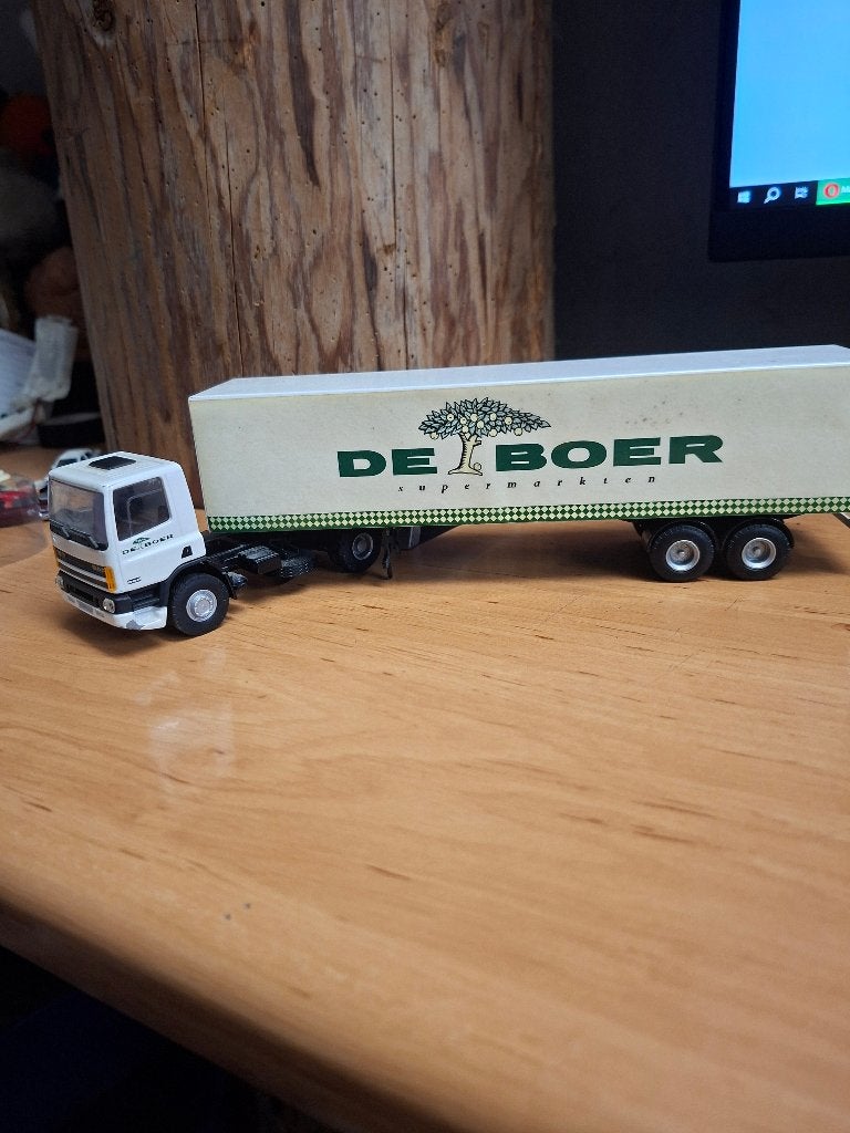 Lion toys Daf 75 De Boer, Hobby en Vrije tijd, Ophalen of Verzenden, Zo goed als nieuw, Bus of Vrachtwagen, Lion Toys