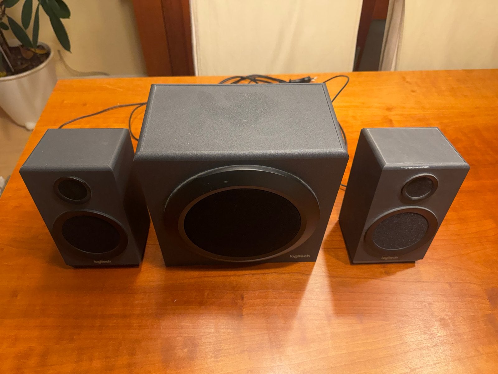 Logitech 2.1 Speakerset met Subwoofer, Ophalen, Gebruikt, Logitech, Speakerset