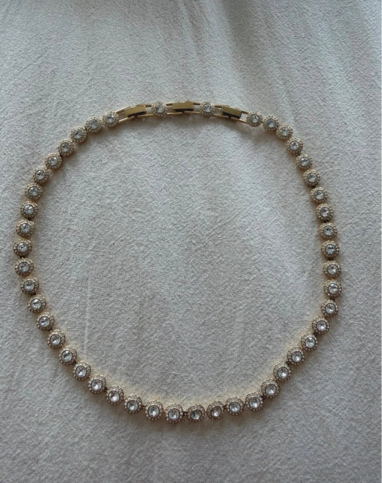 Swarovski ketting angelic, Met kristal, Overige materialen, Ophalen of Verzenden, Zo goed als nieuw