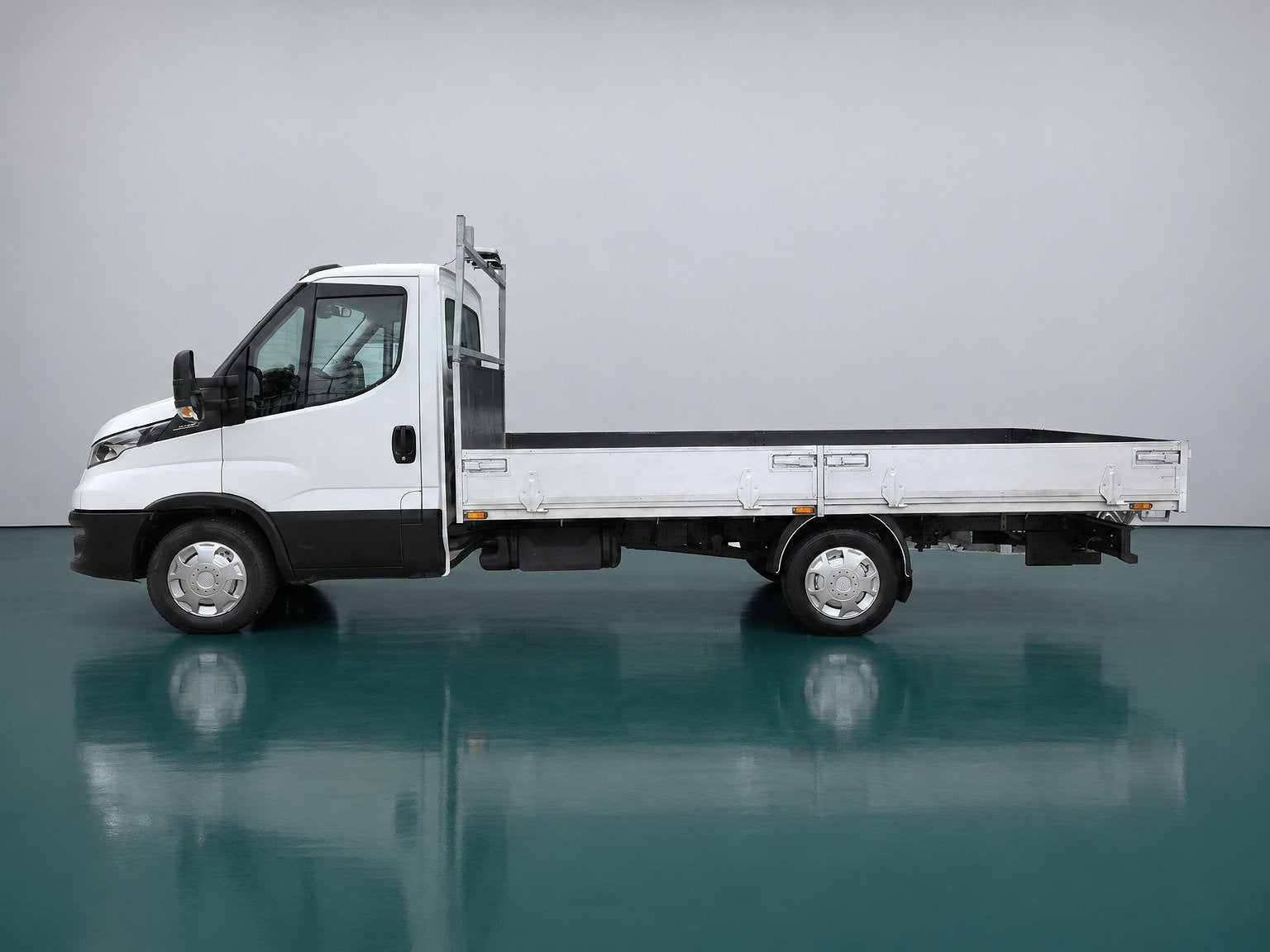 Iveco Daily 35S14 Airco Cruise control 4,24 lengte open laad, Auto's, Gebruikt, Iveco, Verwarmde buitenspiegels, Wit