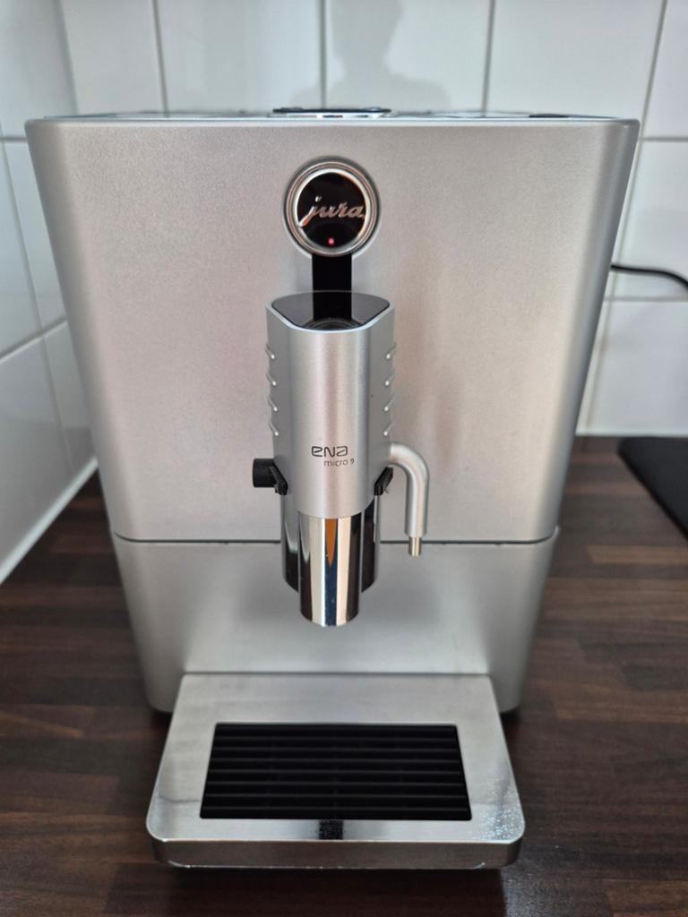 Jura ena micro 9, Witgoed en Apparatuur, Koffiezetapparaten, Gebruikt, Gemalen koffie, Koffiebonen, Koffiemachine, Ophalen