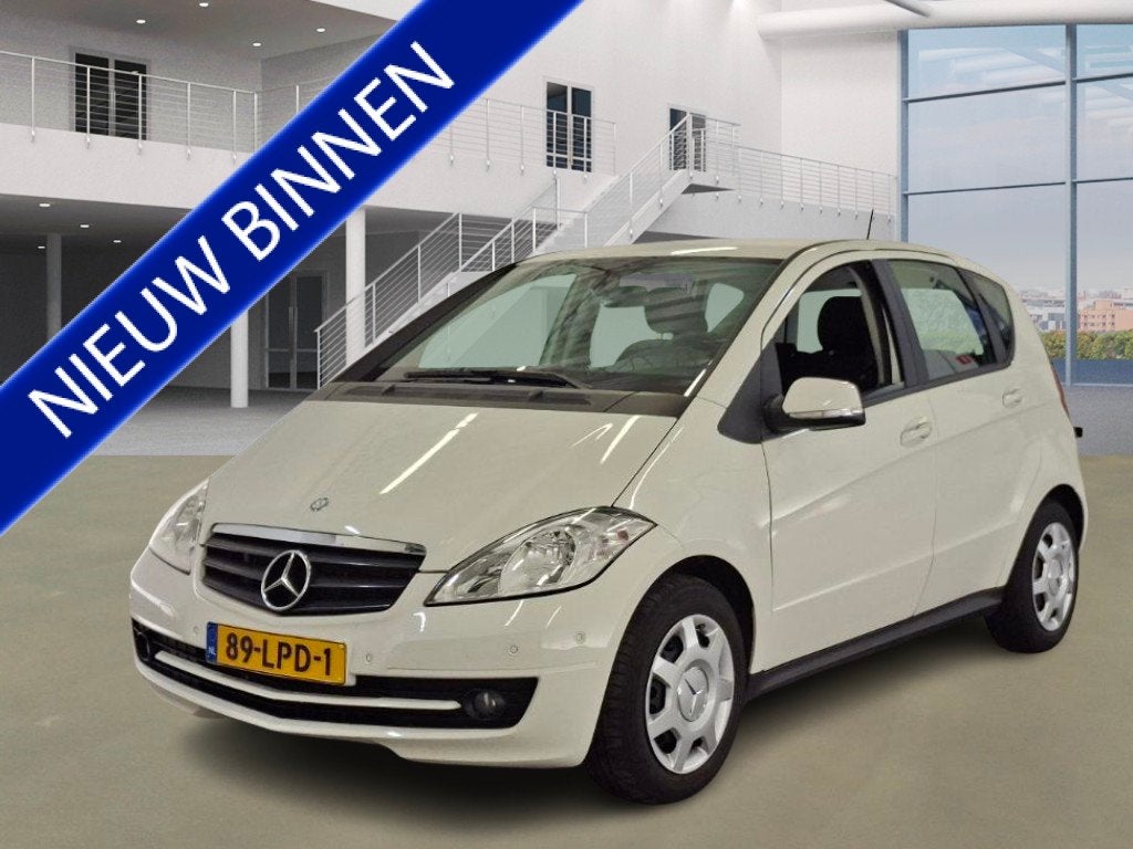 Mercedes-Benz A-Klasse 160 Business Class Automaat, 4 cilinders, Wit, Origineel Nederlands, Grijs