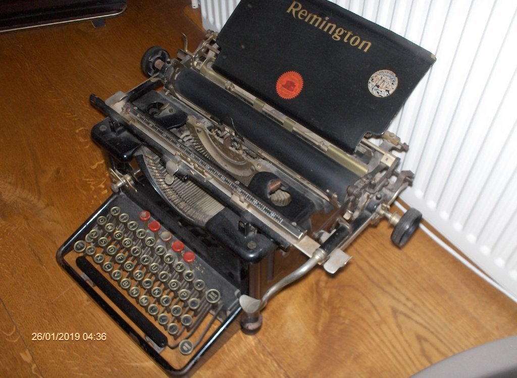 remington type machine  i.z.g.st, Antiek en Kunst, Ophalen
