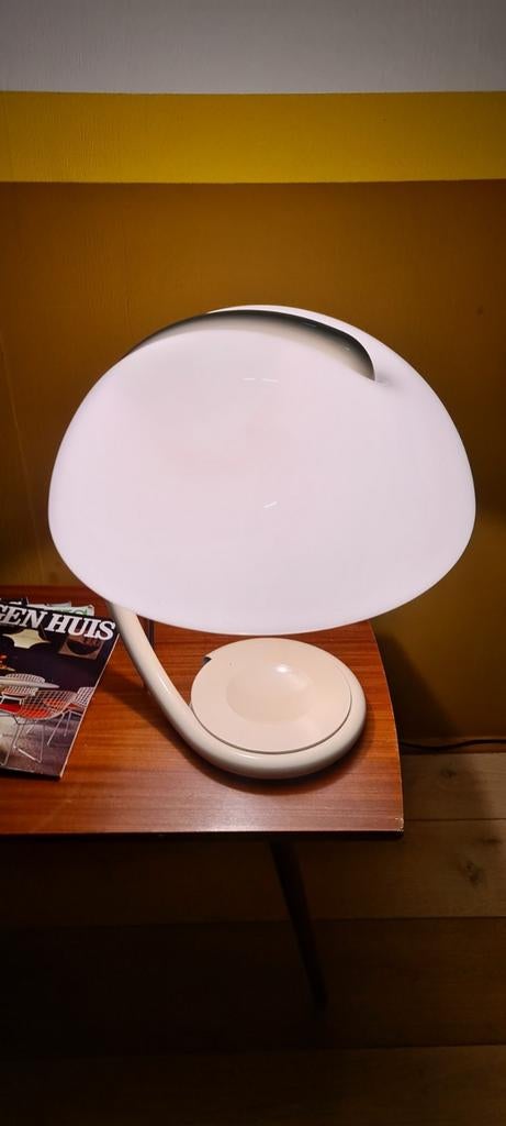 Vintage, design tafellamp. Elio Martinelli Luce. Serpente, Ophalen, Martinelli Luce