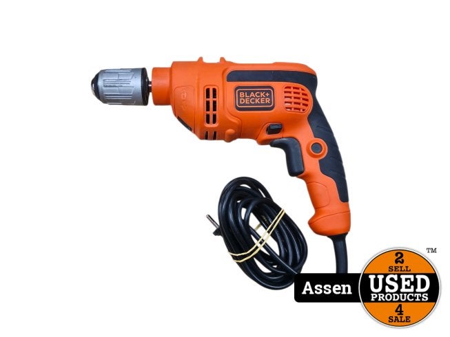 Black & Decker KR654CRES Klopboormachine | Nette Staat, Black en Decker, Zo goed als nieuw, Support@blackendecker.com, 701 E. Joppa Road
Towson, MD 21286
USA