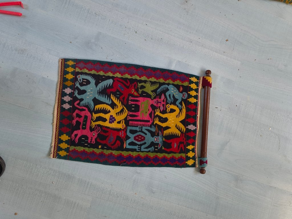 weefwerk uit bolivia en peru, 40 cm, Textiel, Overige typen, Ophalen of Verzenden