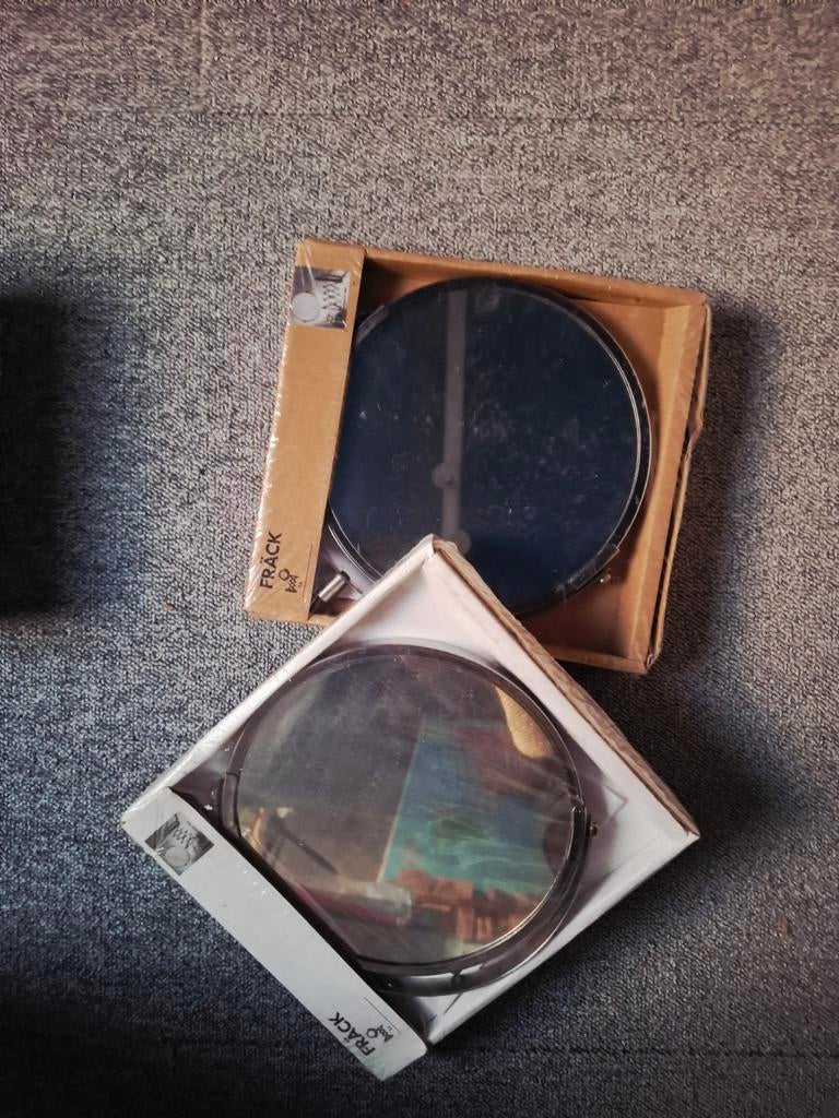 2 kleine ronde spiegels Ikea, Minder dan 50 cm, Rond, Nieuw, Ophalen of Verzenden