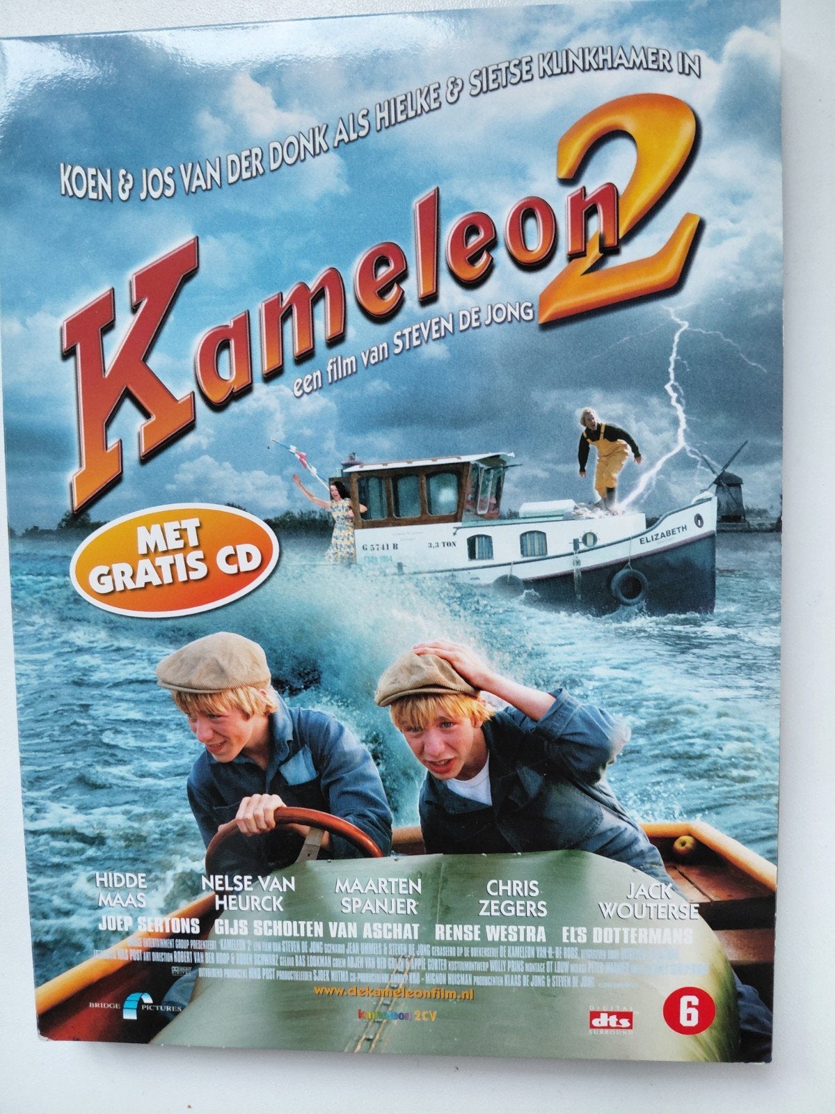 dubbele DVD Kameleon 2, Alle leeftijden, Ophalen of Verzenden, Zo goed als nieuw
