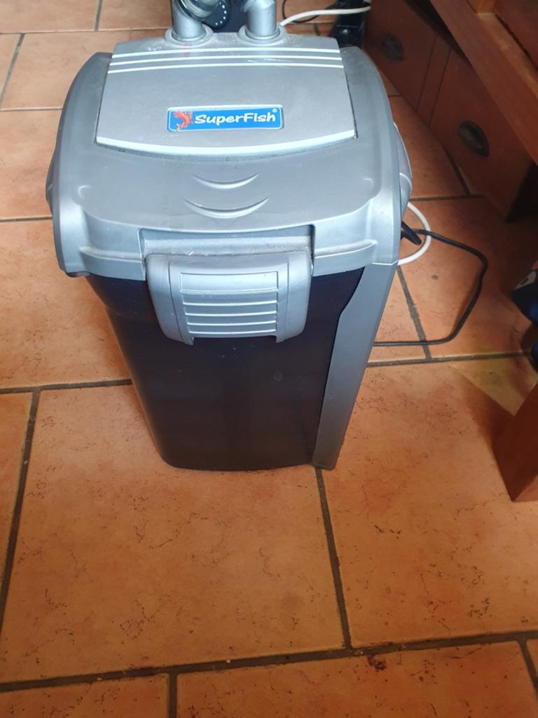 Superfish aquarium filter, Ophalen