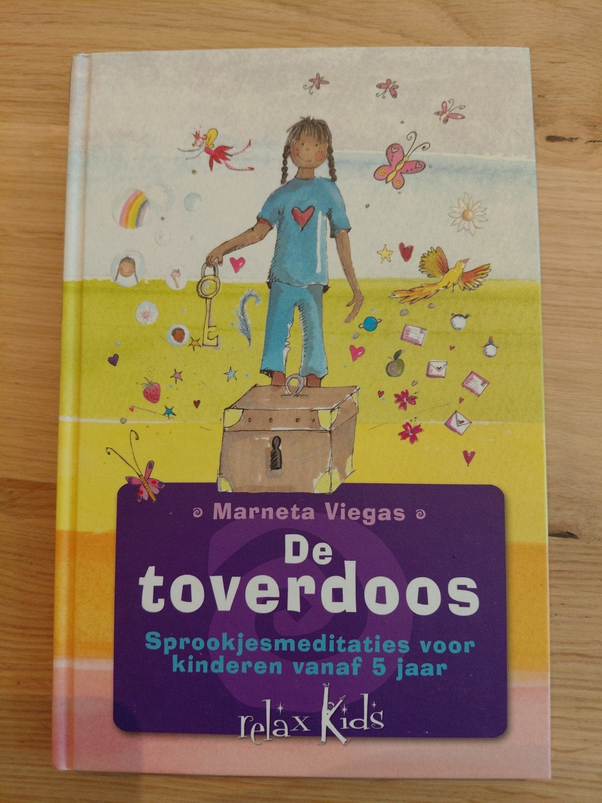 De Toverdoos: Sprookjesmeditaties voor kinderen vanaf 5 jaar, Boeken, Ophalen, Zo goed als nieuw, Marneta Viegas, 3 tot 4 jaar