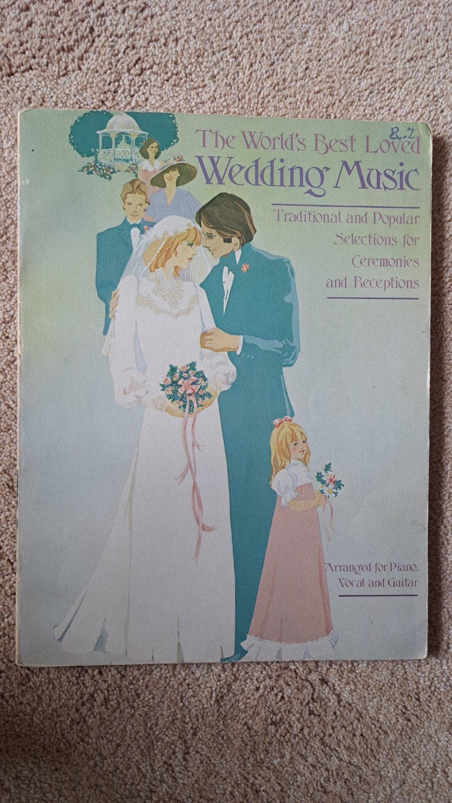 Wedding Music - bladmuziek Piano, Zang, Gitaar, Muziek en Instrumenten, Gebruikt, Klassiek, Gitaar, Ophalen of Verzenden