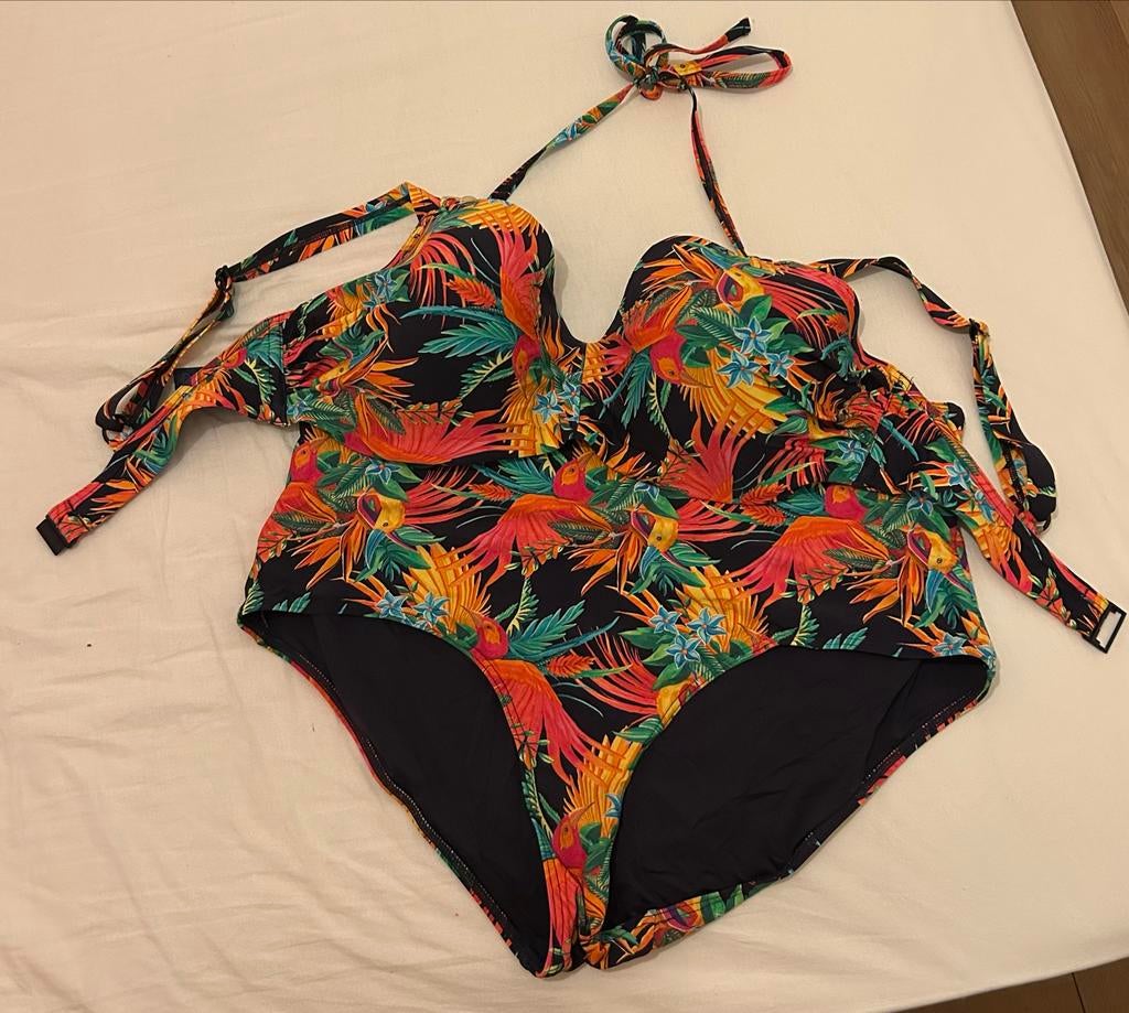 Marlies Dekkers Bikini Top 90E & Highwaist Broekje XXL, Ophalen of Verzenden, Gedragen, Overige kleuren, Bikini