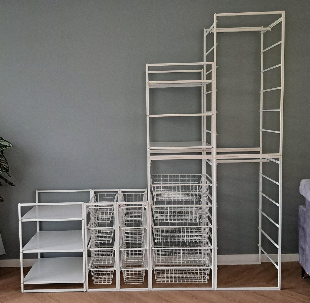 Ikea Jonaxel stellingkast - 7 elementen, Ophalen, Zo goed als nieuw