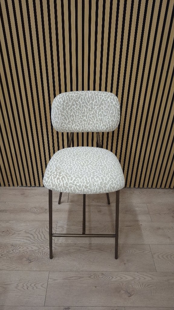Xenia counterstoel model Leopart Richmond Interiors *SALE*, Ophalen, Richmond Interiors, Met voetsteun, 60 tot 90 cm