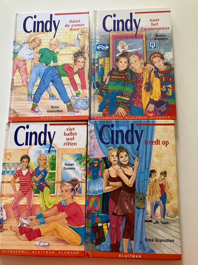 Cindy boekenreeks - 4 delen . 2 st. al verkocht, Ophalen, Gelezen, Fictie algemeen