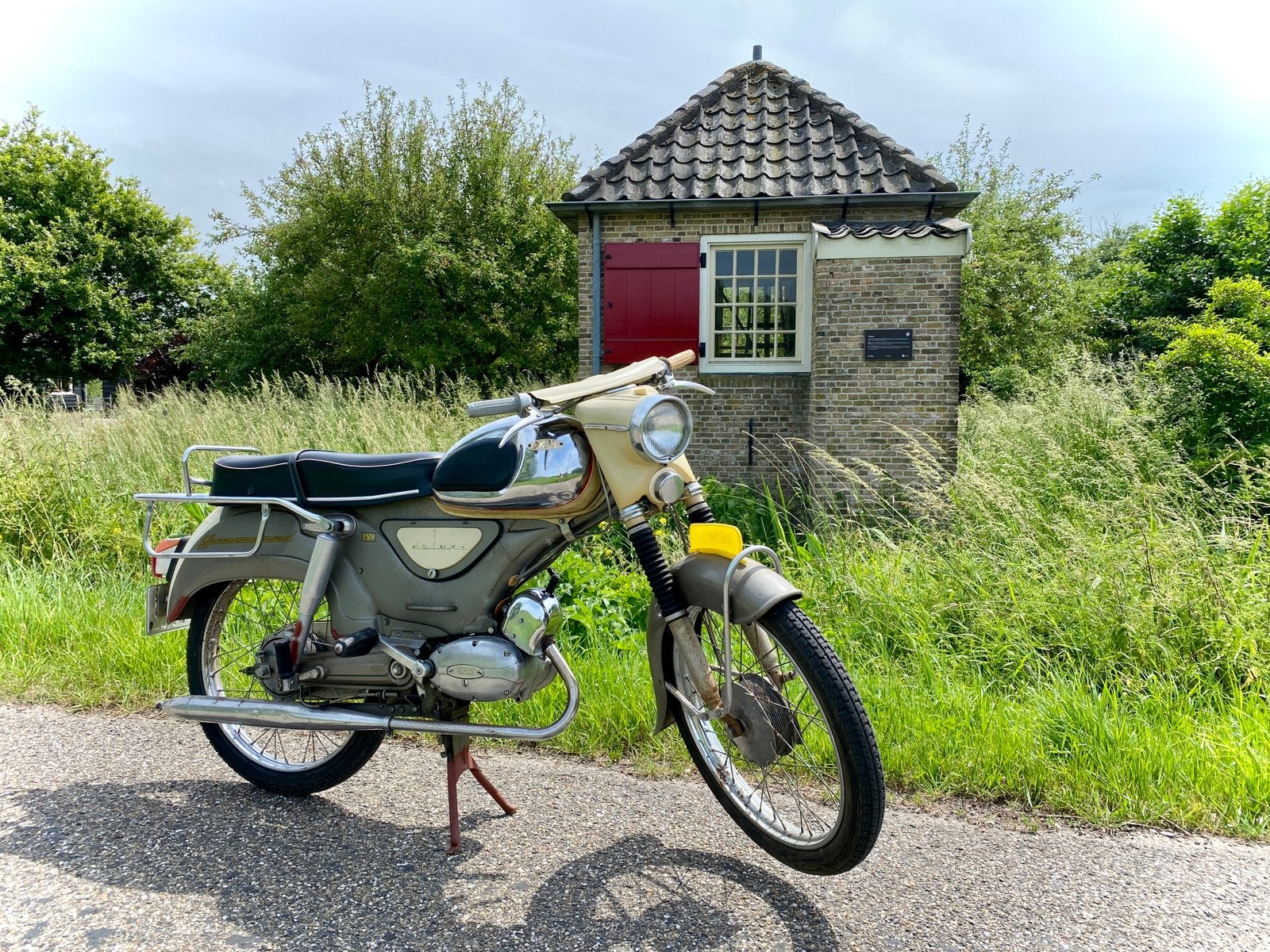 DKW Hummel deluxe, Fietsen en Brommers, Brommers | Oldtimers, Maximaal 45 km/u, 49 cc, Ophalen, Overige merken