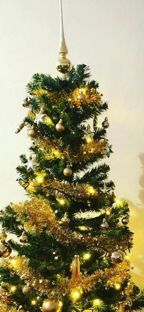 Kerstboom inclusief verlichting&versiering, Ophalen of Verzenden