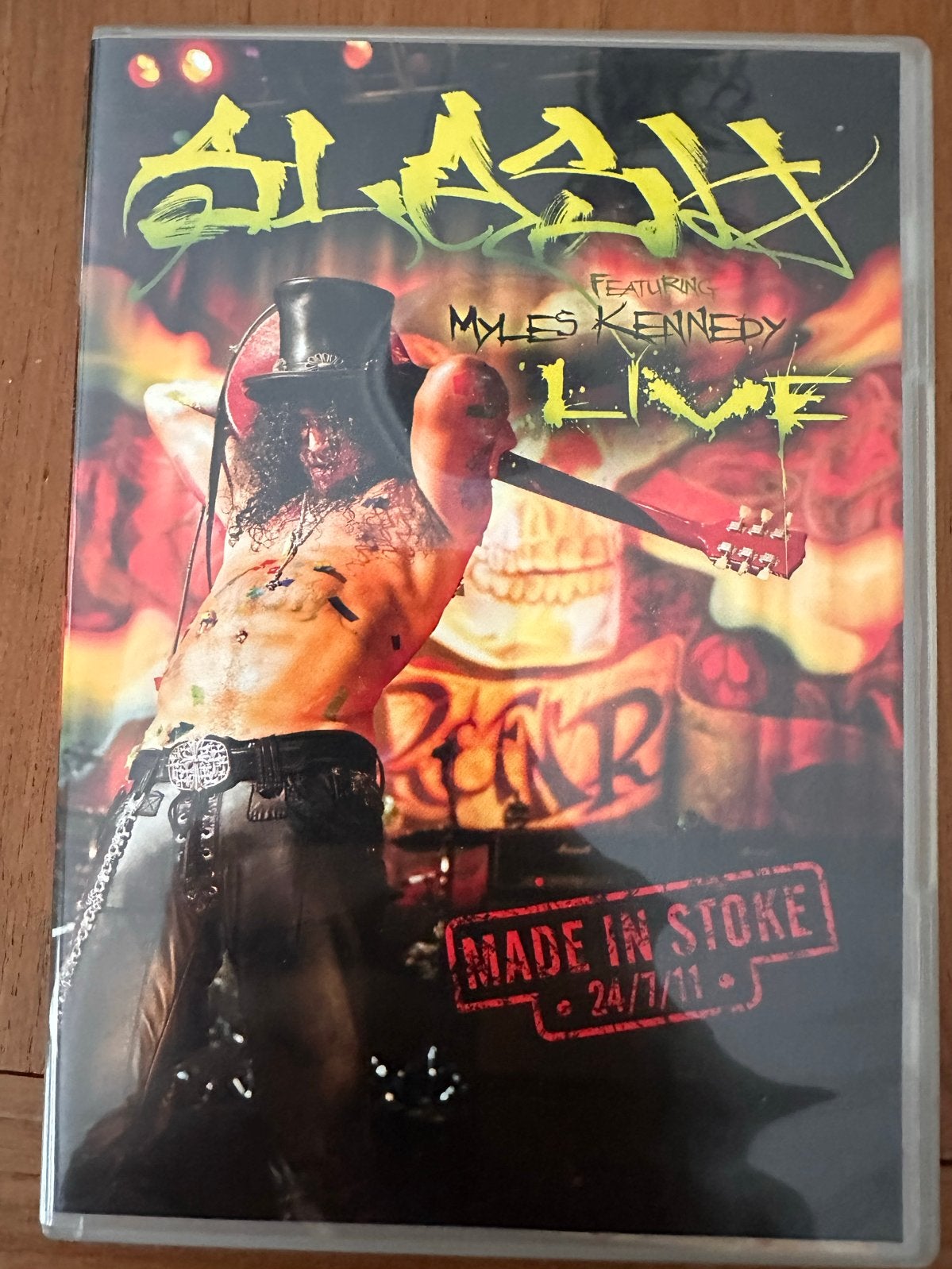 Slash feat. Myles Kennedy - Made in Stoke 24/7/11 DVD, Cd's en Dvd's, Alle leeftijden, Engels, Ophalen of Verzenden, Concert