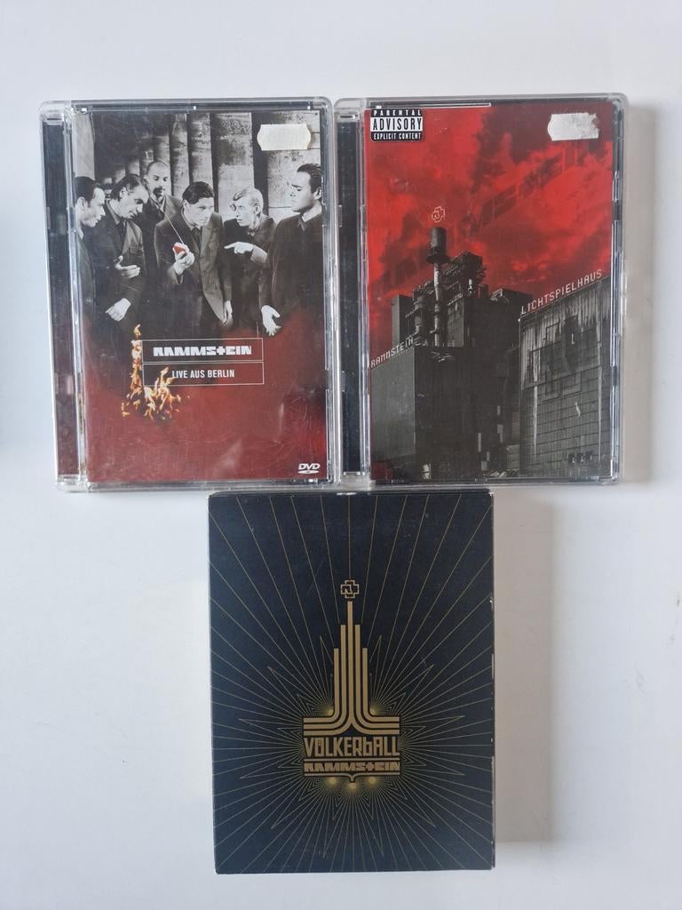 Rammstein DVD Boxset: Live aus Berlin, Lichtspielhaus, Völke, Vanaf 16 jaar, Ophalen of Verzenden, Gebruikt