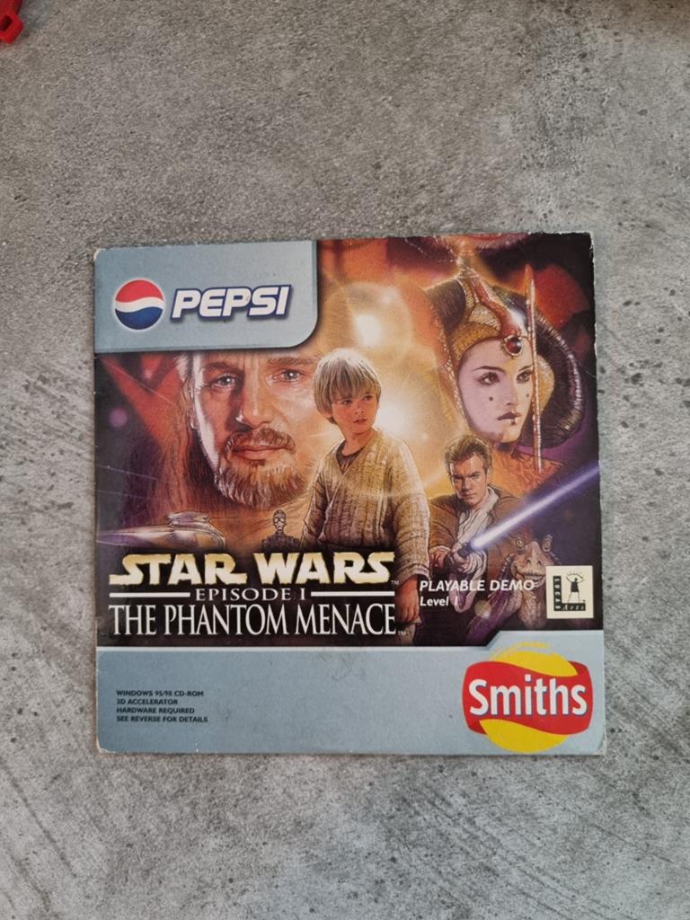 Star Wars Episode 1 The Phantom Menace PC Demo (Pepsi), Ophalen of Verzenden, Gebruikt, Spel