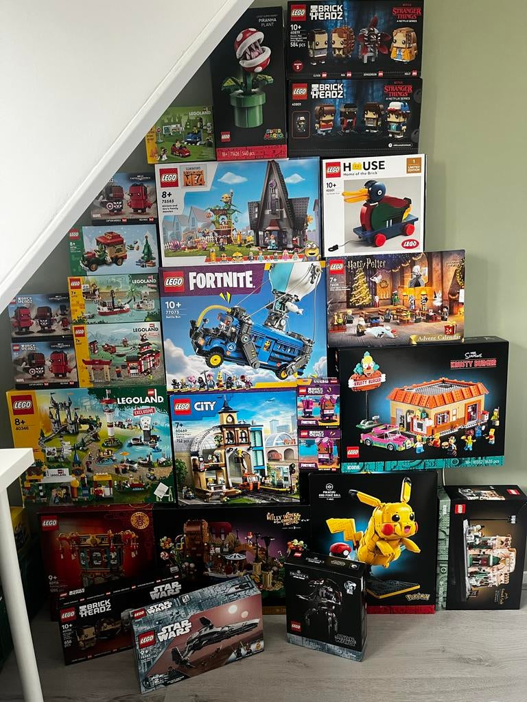 Verzameling partij collectie nieuwe, ongeopende LEGO sets, Ophalen of Verzenden, Nieuw