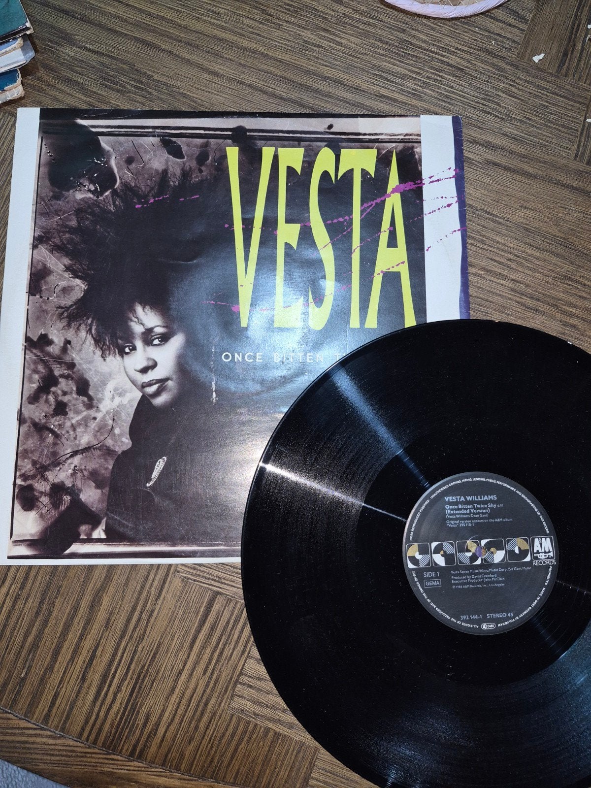 Vesta Williams - Once Bitten (Vinyl Single), Pop, Ophalen of Verzenden, Zo goed als nieuw, EP
